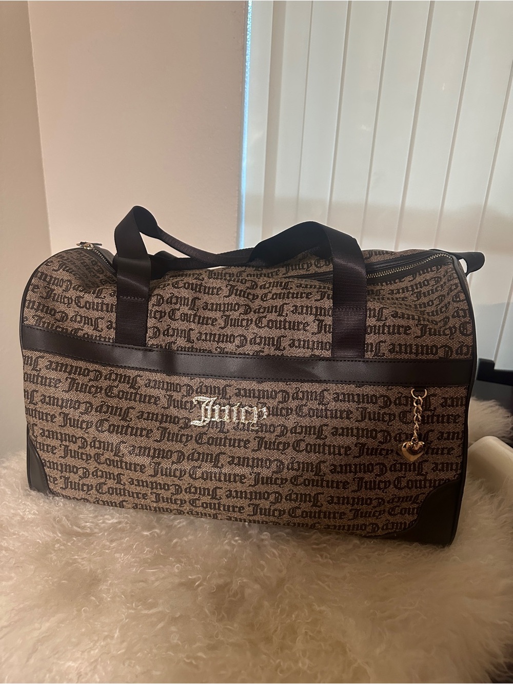 Juicy couture duffle bag